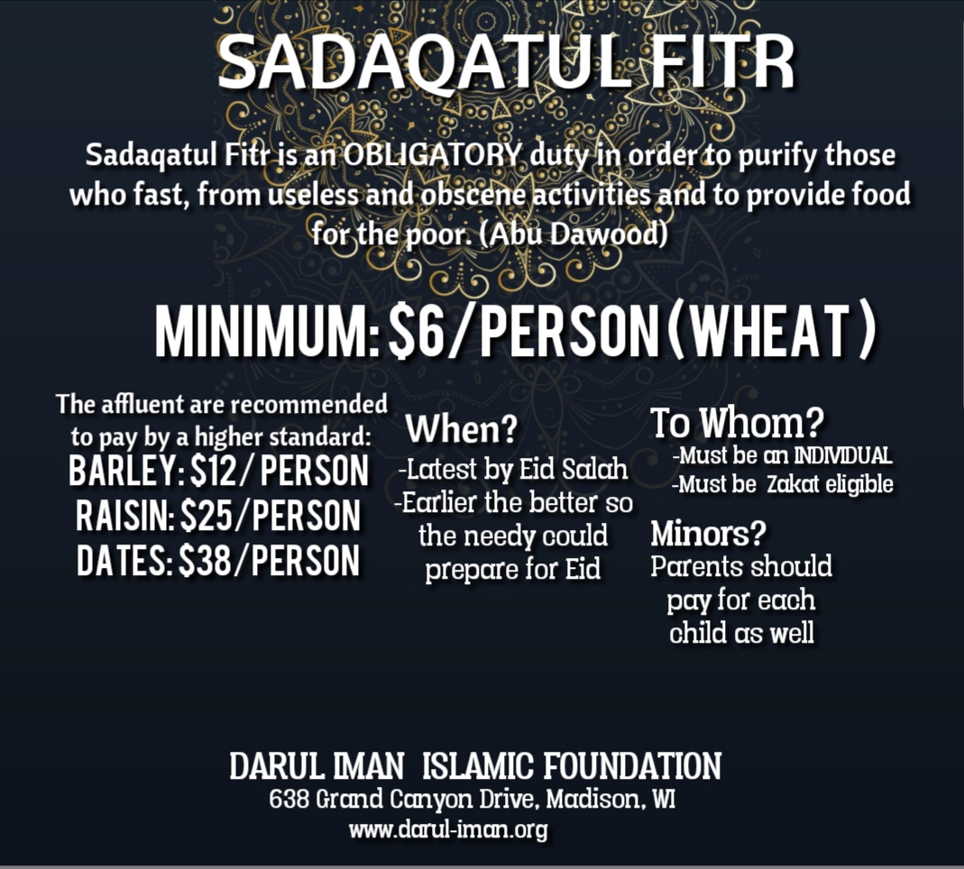 SADQATUL FITR